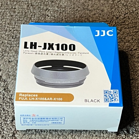 *6 for $10!* JJC LH-JX100 Black Lens Hood for Fujifilm X100V Camera Photography - Picture 2 of 15